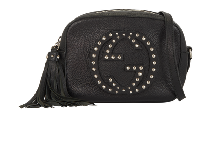 Soho Disco Crossbody, &pound;495, Handbags, Black, Leather, Front view